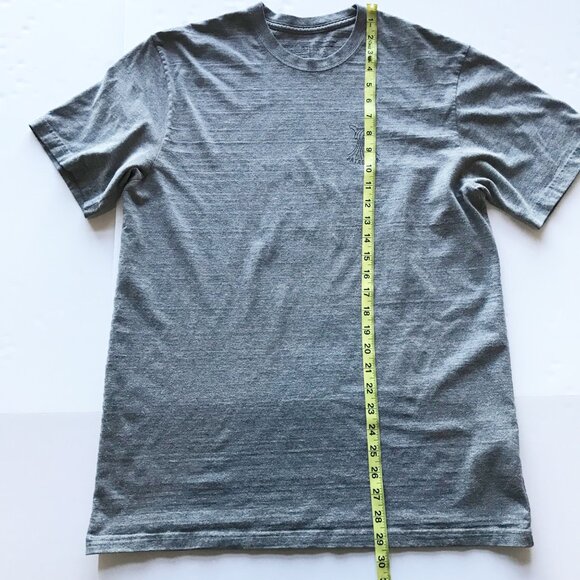 PATAGONIA Shaka Wave Responsibili-T-Shirt Gray Short Sleeve Mens Medium - Picture 7 of 7